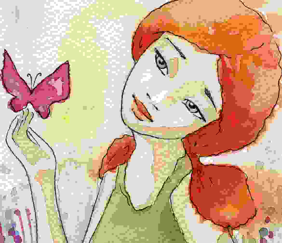 Use of colours and space to accentuate images